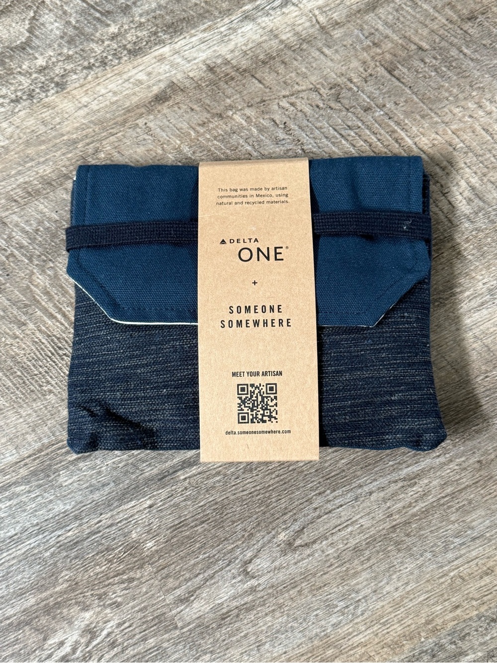Delta ONE Someone Somewhere Series Travel Amenity Kit